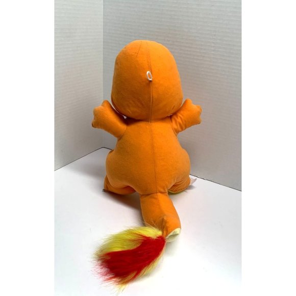 Pokemon Plush Stuffed Animal Doll Toy 15 in Tall Giant Charmander Orange - Picture 3 of 7